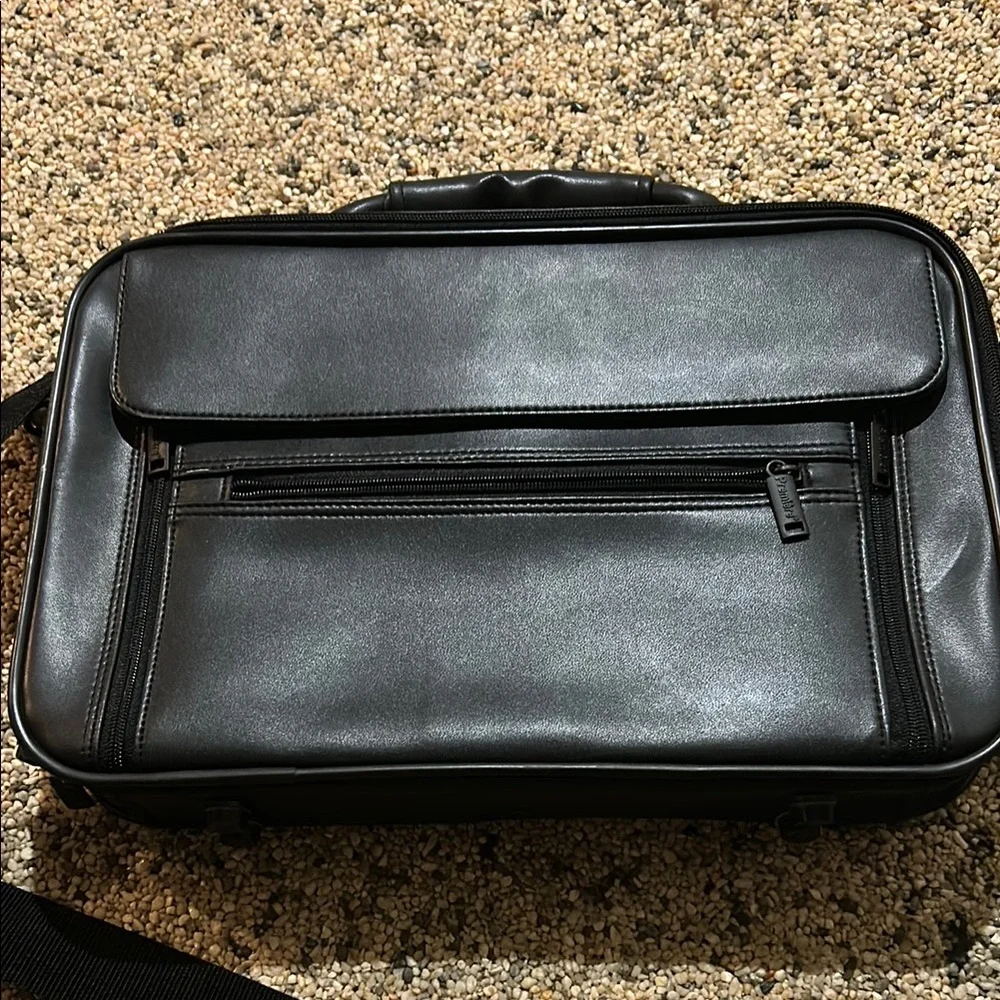 Black Leather Men's Bag